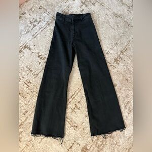 Zara marine wide leg jeans